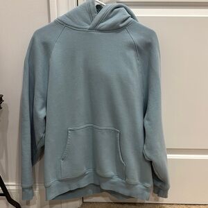 Aritzia Blue Pullover Hoodie Relaxed Fit